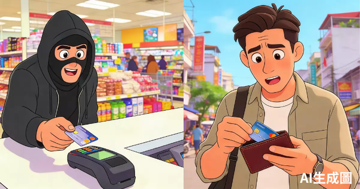 貧窮防盜？港男遊越南失扣賬卡 賊人盜碌千萬越南盾因一事失手