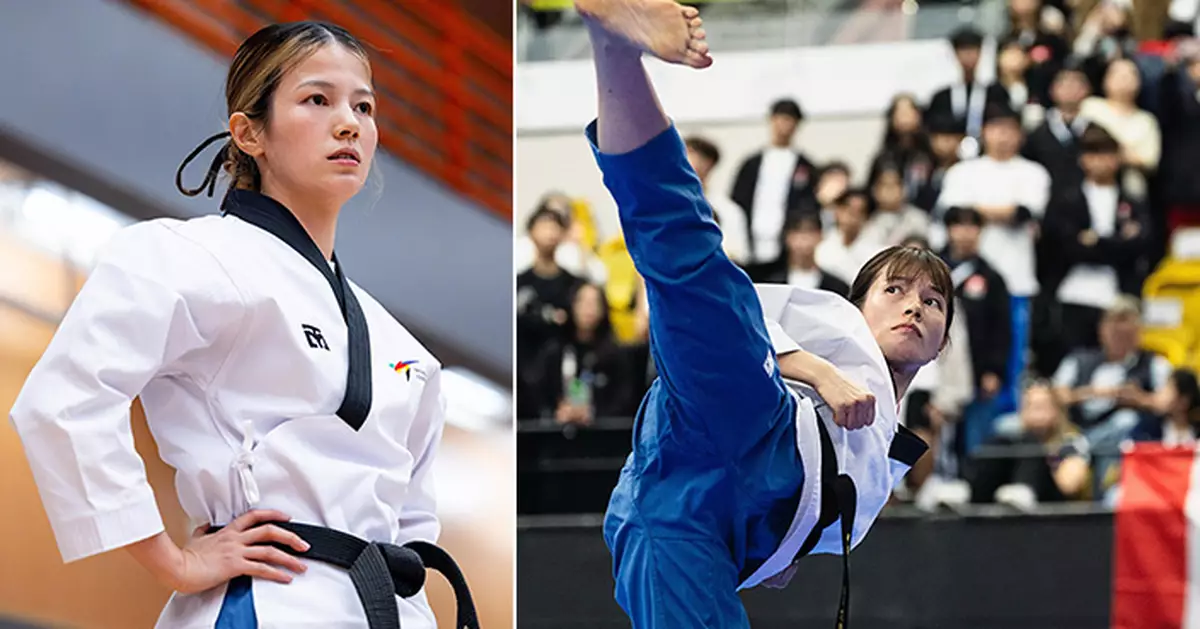 港將江麗莉跆拳道世界排名躍升第三創歷史 連奪國際賽金牌為港增光