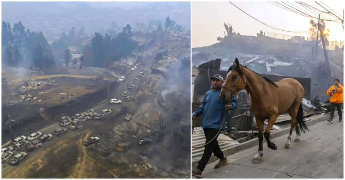 智利多處山火釀最少16死　總統宣布進入災難狀態