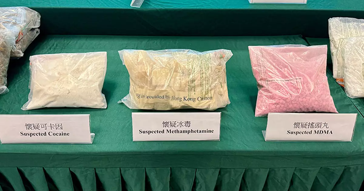 海關與內地及海外執法機構合作 偵破183宗空運販毒拘62人