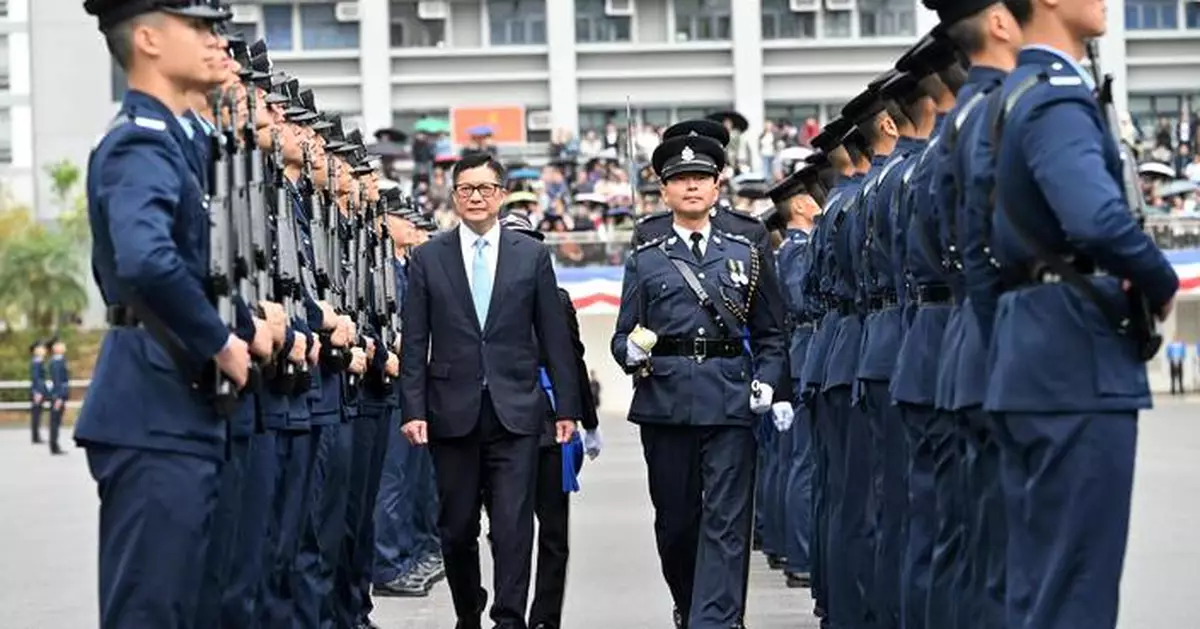 鄧炳強重返「警察故事的起點」感觸良多 寄語新紮師兄妹要不忘初心