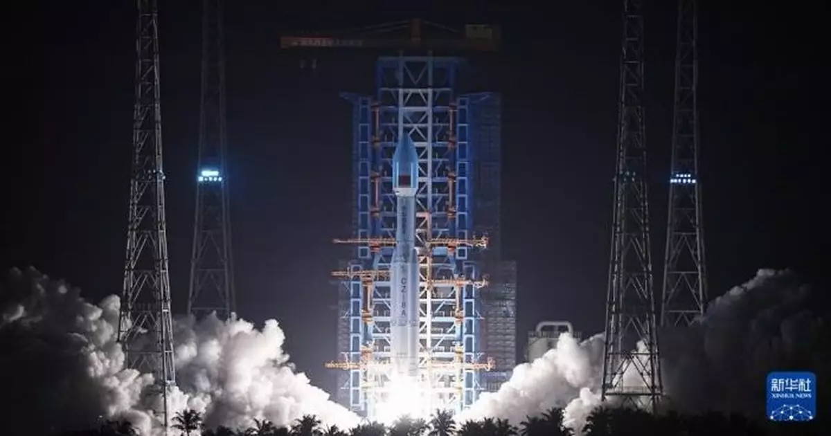 中國成功發射衛星互聯網低軌18組衛星