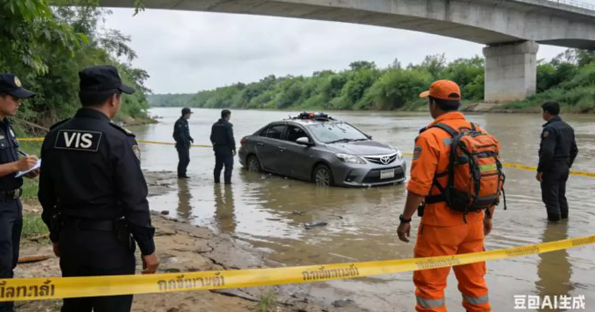 泰國沉河轎車2年後浮出水面！駕駛座驚現白骨 確認是失蹤修車廠老闆