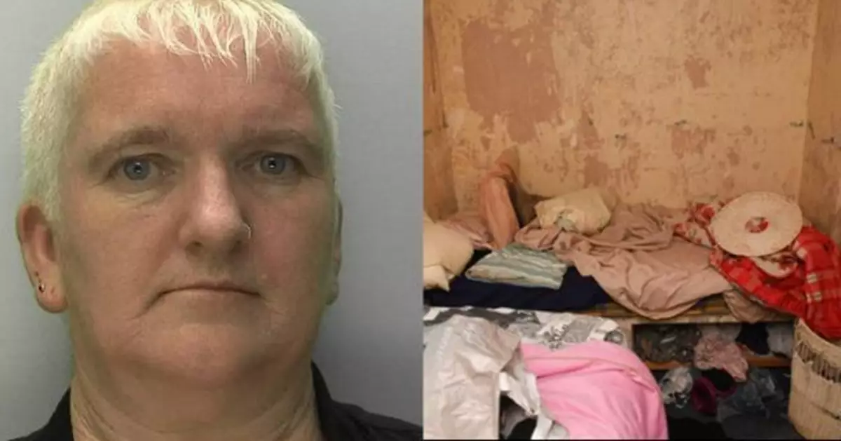 臥室如牢房、靠剩食維生！英女子被囚25年 檢方：遭暴力威脅工作 福利金被侵吞