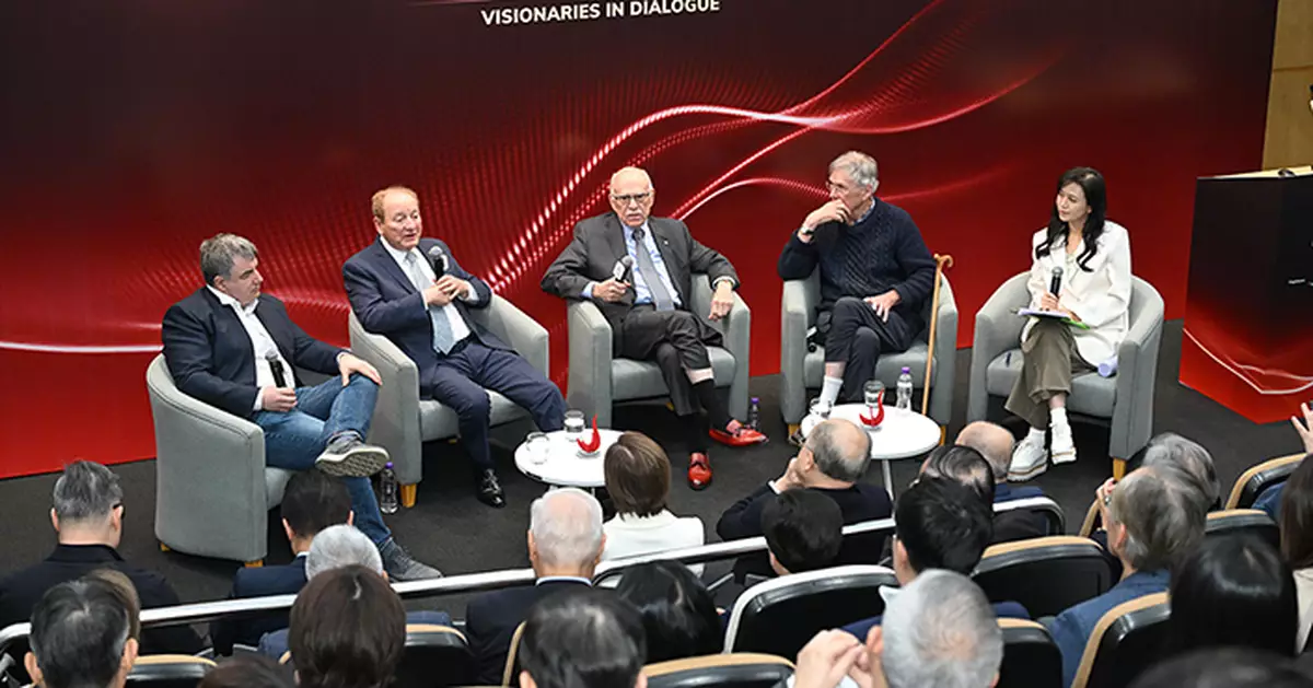 4 位諾貝爾獎得主親臨科大與師生交流 分享科研心法