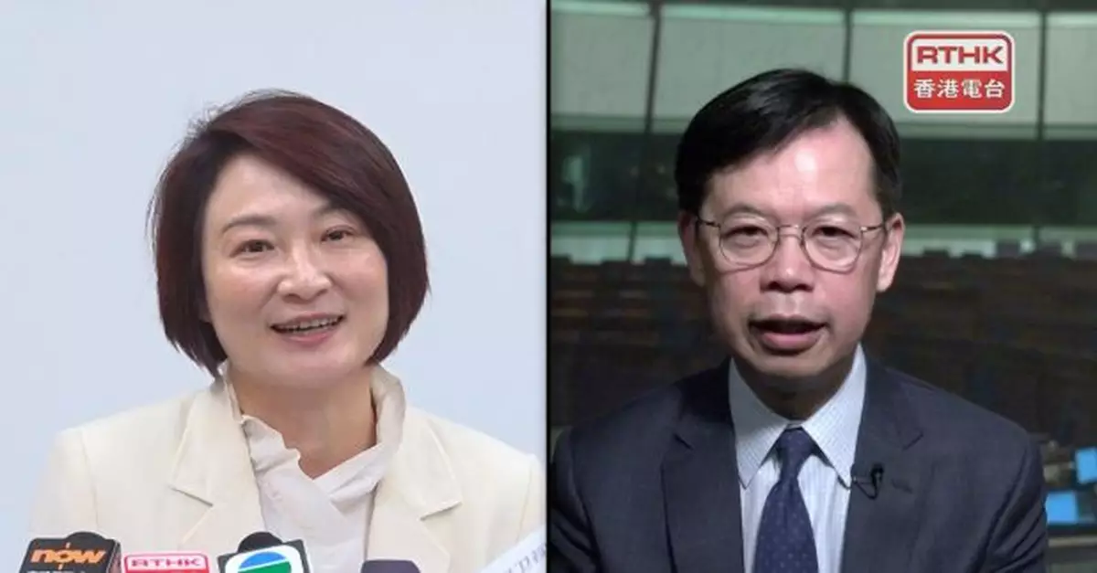 李慧琼、陳振英角逐新一屆立法會主席