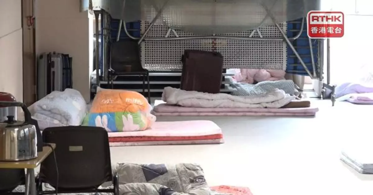 民政事務總署各區開放共18間臨時避寒中心