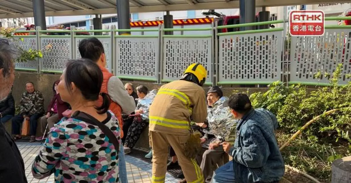 石硤尾邨美如樓火警　初步1死5傷