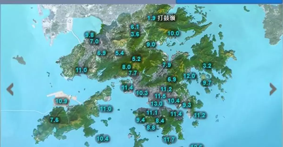 寒冷天氣警告仍生效　打鼓嶺曾錄得最低氣溫1.9度
