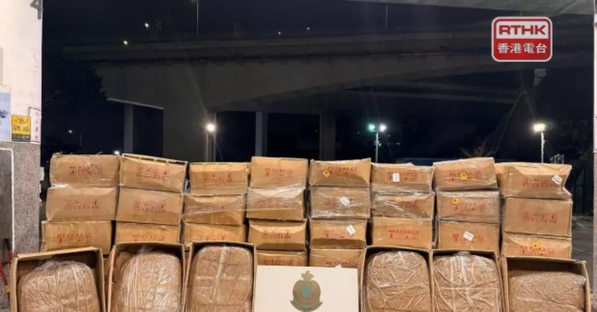 海關流浮山搗破兩個非法煙草貯存倉　檢市值3200多逾萬元私煙