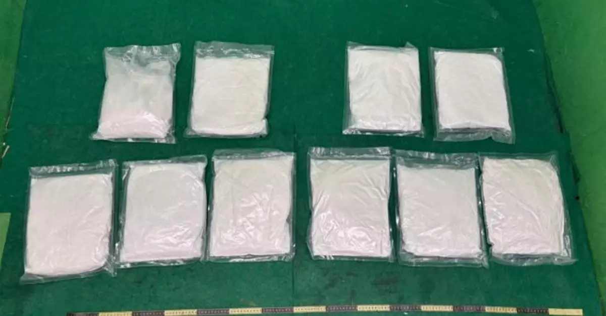 海關偵破三宗抵港旅客販運毒品案　毒品市值共約1900萬元　