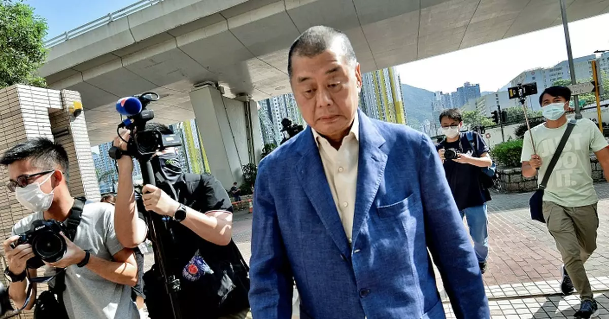 黎智英案｜黎智英被判囚20年　其餘《蘋果》高層判囚6年9個月至10年