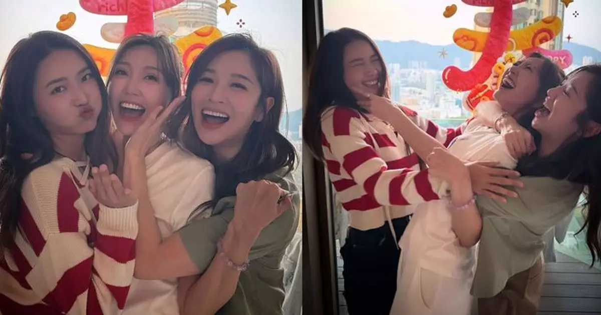 孖麥美恩吳若希影新年相變「開年」 戴祖儀：呢段友誼好肉緊