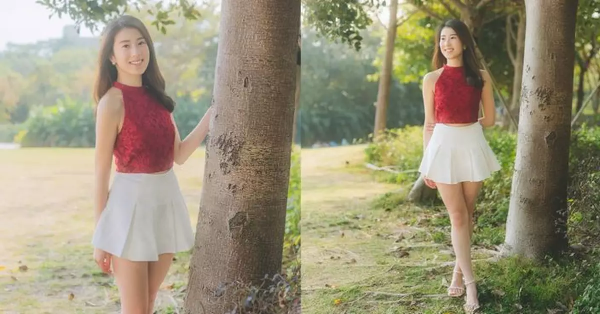 TVB小花梁倩萱晒白皙修長美腿 女人味飆升仙氣滿瀉