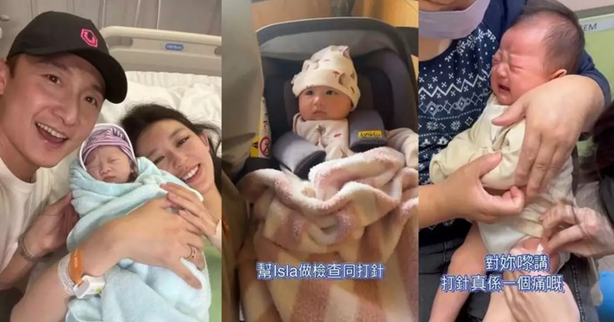 方力申囡囡疫苗初體驗 打完兩針嬲豬爆喊