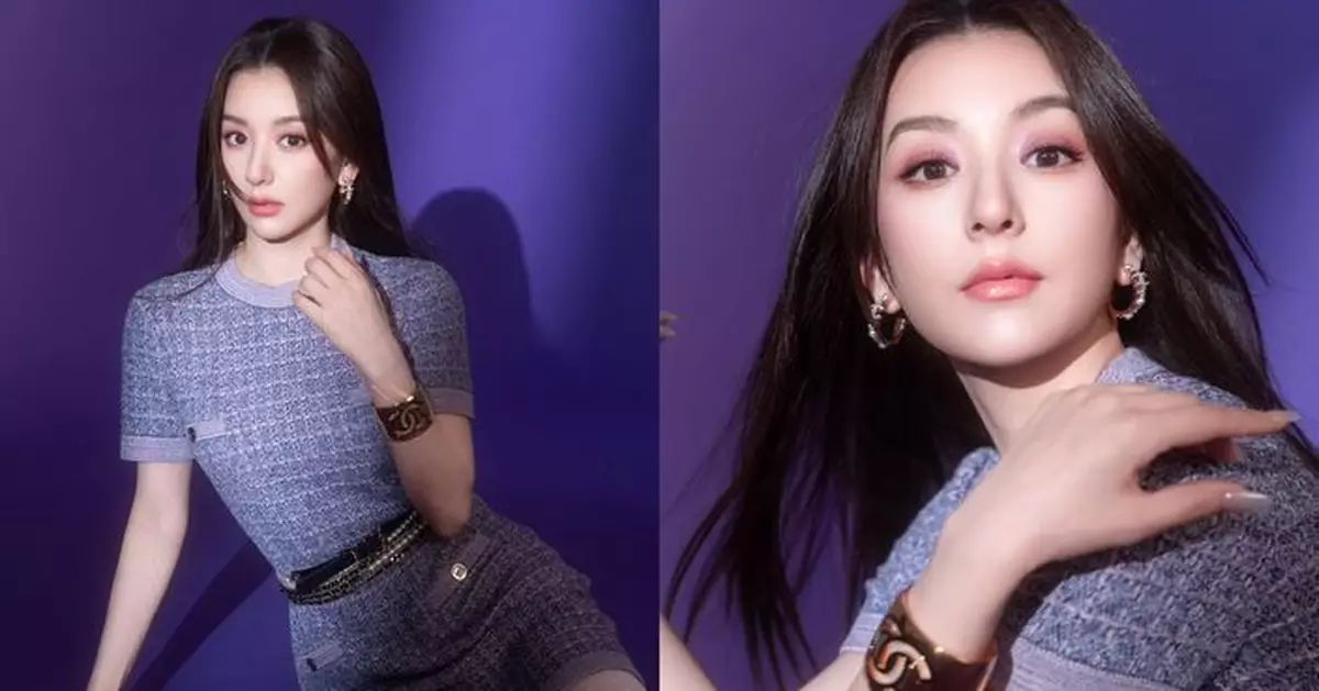 「天王嫂」方媛紫色戰衣晒完美曲線 產後狀態全面回歸