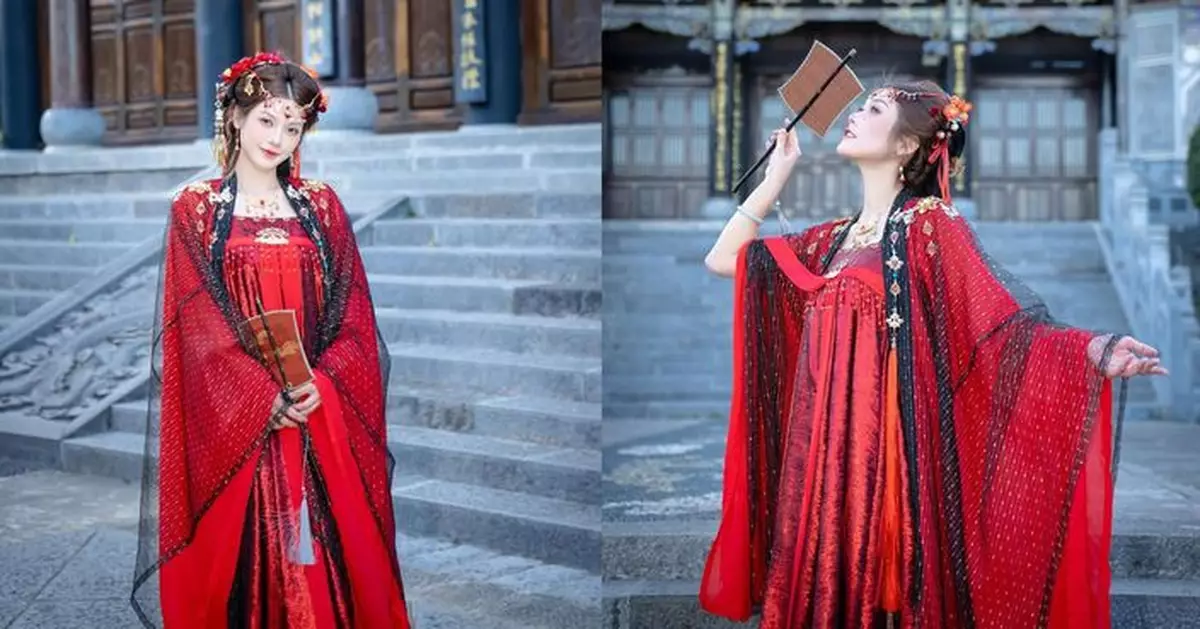 沙律張沛樂古裝Look賀立春 網民驚艷：猶如公主重生