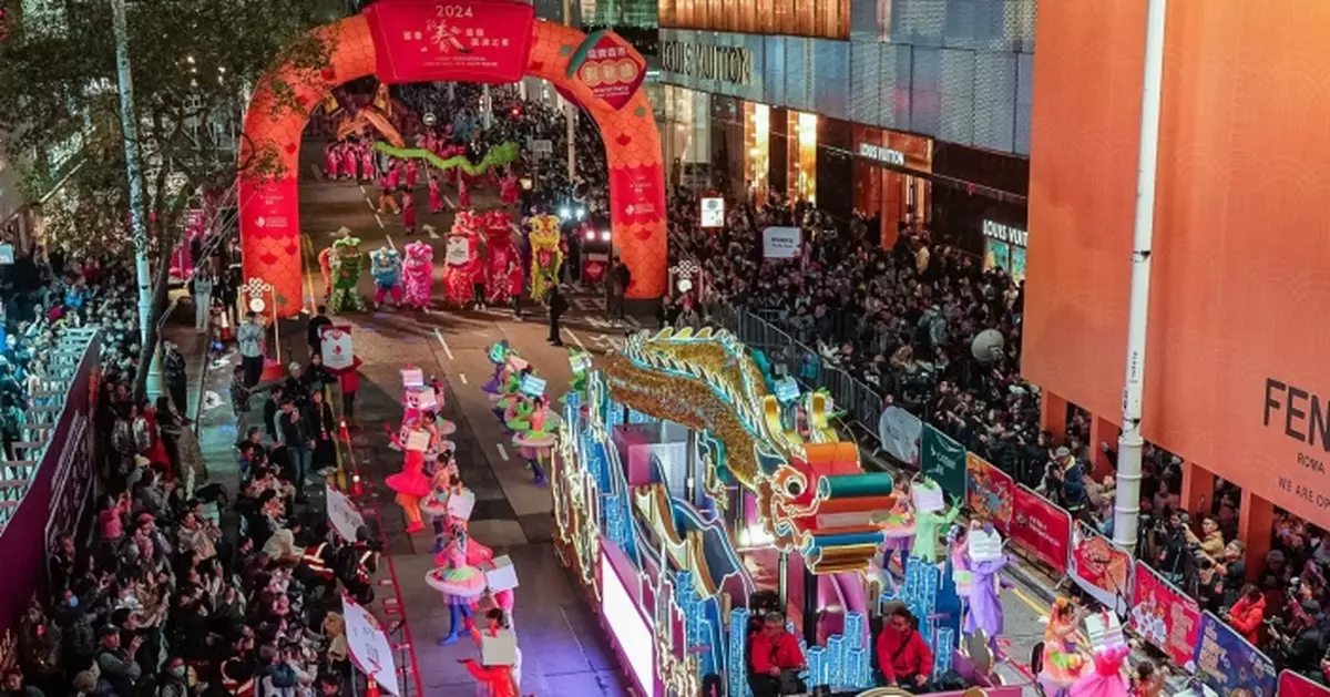 大年初一新春花車匯演 觀眾席門票2月7日早上8時開售