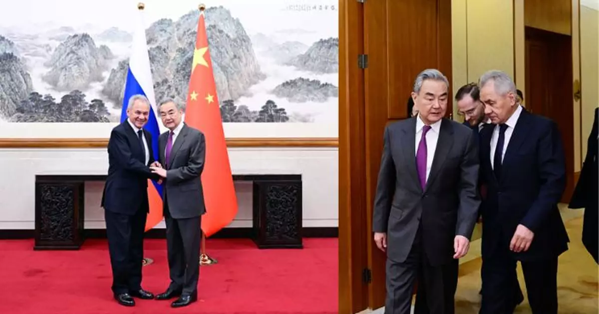 王毅北京晤紹伊古 指中俄有責任踐行多邊主義