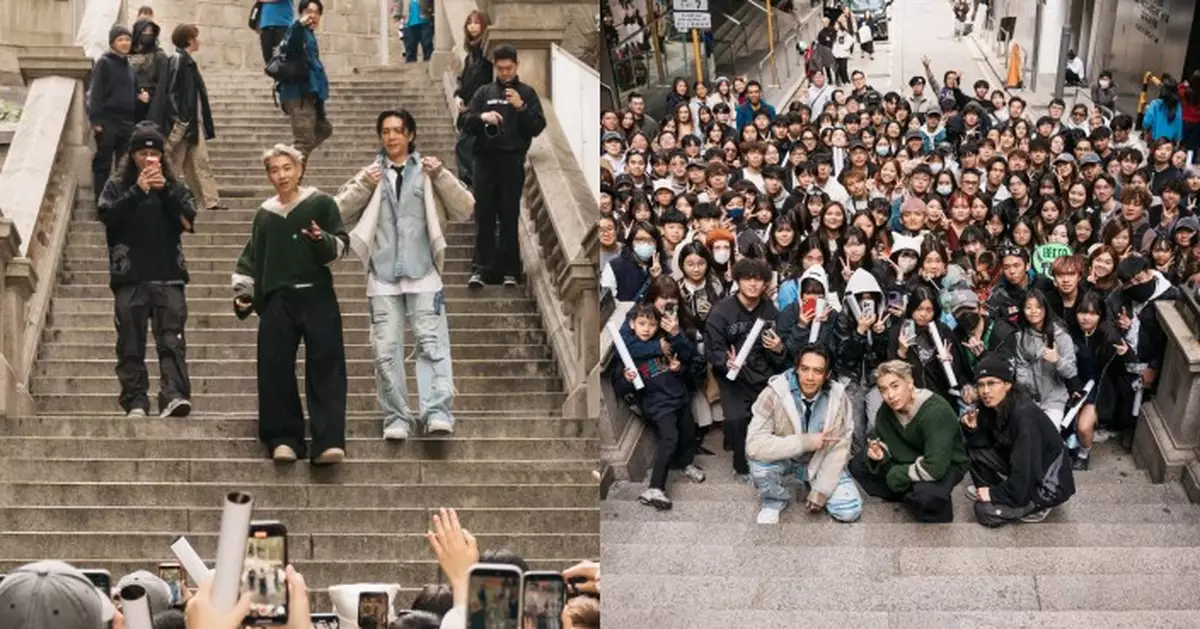 Tyson Yoshi偕張文傑快閃派海報變微電影分享會 孖逾百Fans「激情對話」