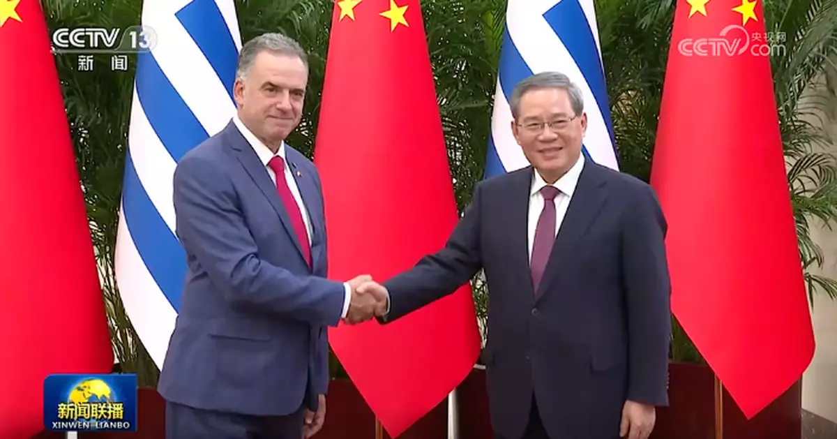 李強晤烏拉圭總統奧爾西 稱願一同捍衛全球南方共同利益