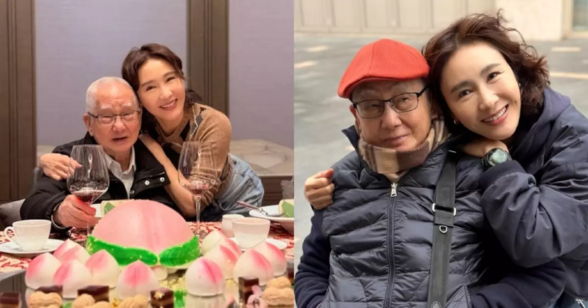 黎姿為爸爸慶祝88歲生日 黎父即場吟詩中氣十足