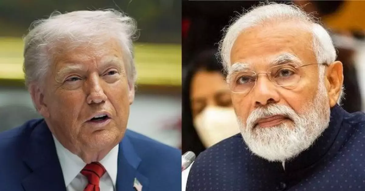 特朗普稱印度同意停止購買俄羅斯石油 美國將降低印度關稅至18%