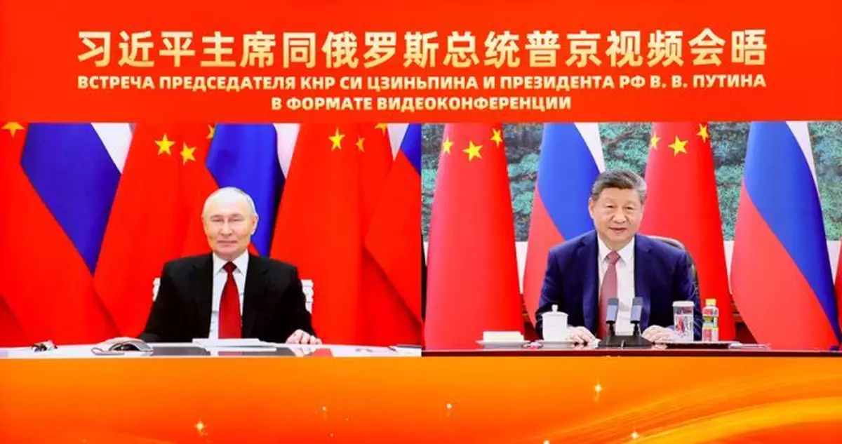 習近平：中俄加強各領域務實合作　確保兩國關係續沿正確軌道發展