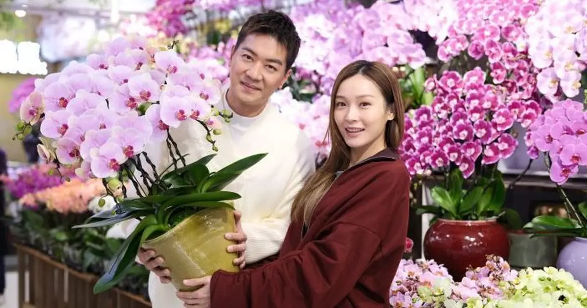 「芯懿CP」孖住買花賀年催運 李佳芯自帶抗體不怕被催婚 黎諾懿留港度歲加碼派利是