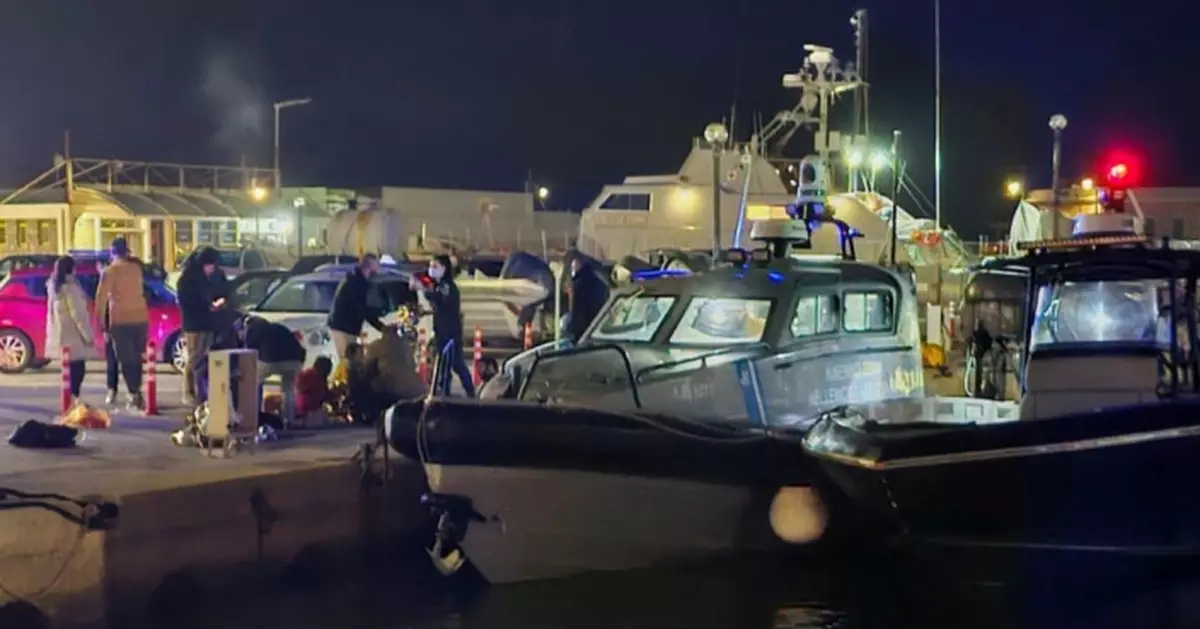 希臘海警船與載非法移民船隻相撞 造成最少14人死亡