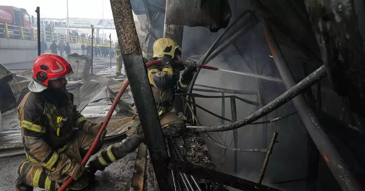 伊朗德黑蘭有市場發生大火 未造成傷亡