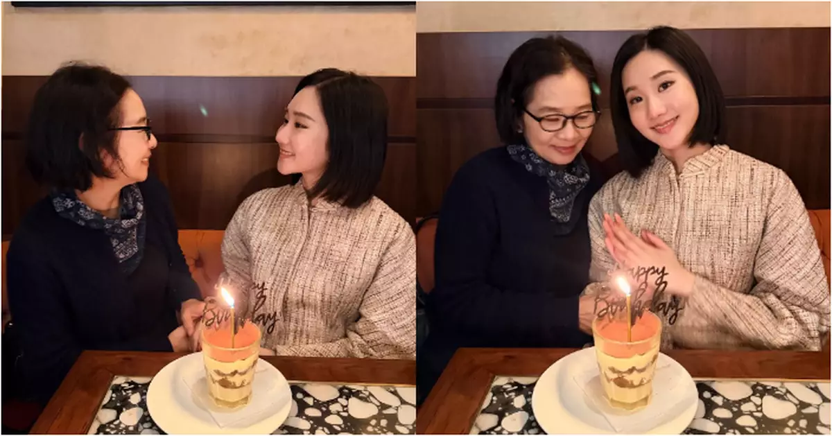 袁文靜黐實媽咪慶生  短髮媽媽氣質驚艷網民