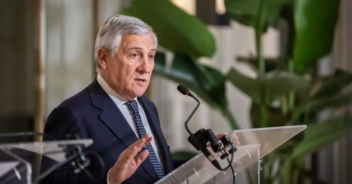 意大利外長稱因憲法限制 該國無法參與和平委員會