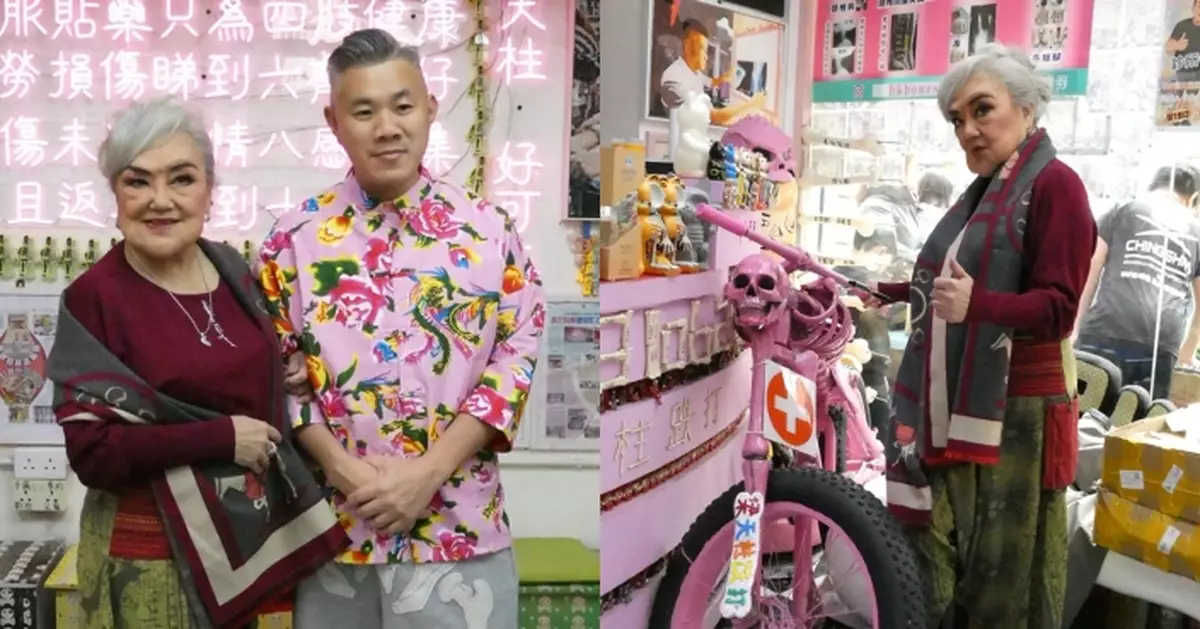 邵音音派新春福袋會老友記 呼籲入場睇賀歲片撐香港電影