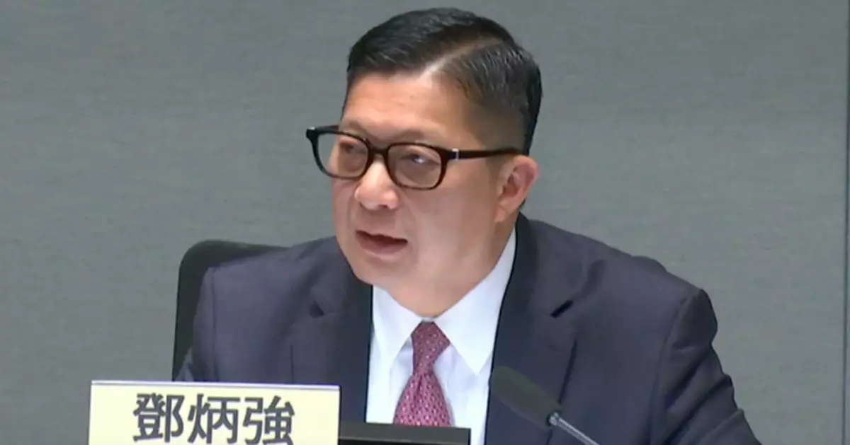 鄧炳強﹕消防工作要與時並進 計劃推展社區及樓宇應急先鋒計劃