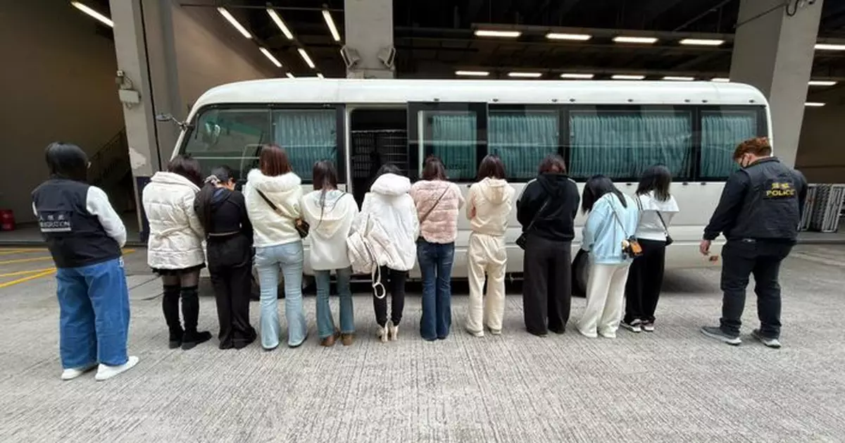 警方聯同入境處油尖區反黑工及掃黃 共拘33人涉逾期居留等