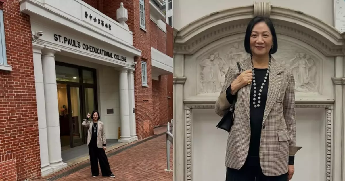 《愛回家》「二太」蘇恩磁相隔半世紀重返母校 感歎自己似「劉姥姥入大觀園」