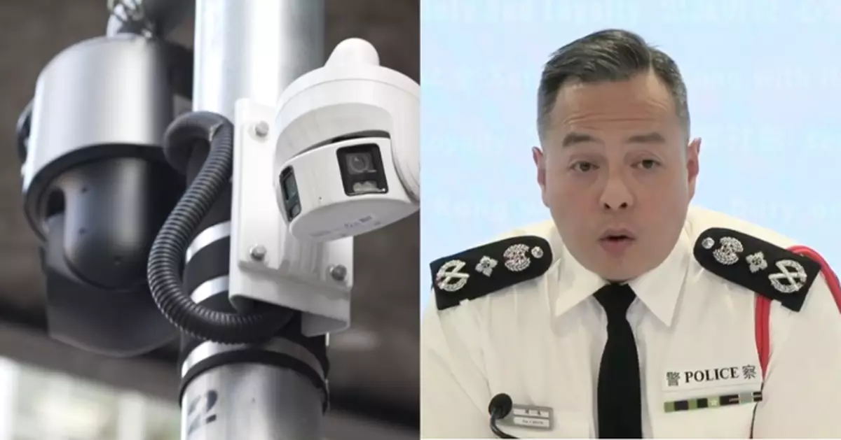 智慧警政成重點 周一鳴﹕已裝5千「銳眼」鏡頭 目標28年增至6萬支