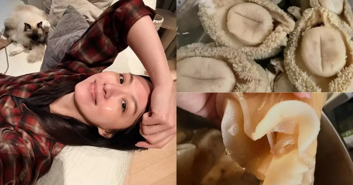 陳煒辦年貨晒海味戰利品 鮑魚花膠大豐收引網民垂涎