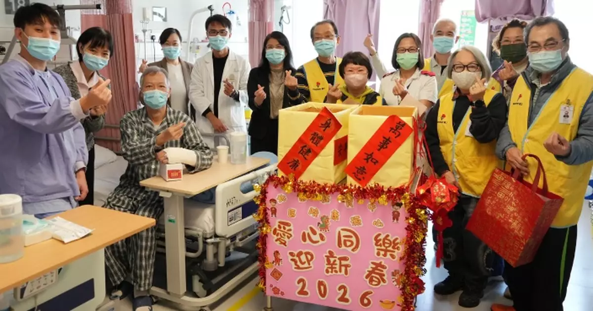 醫管局舉辦多項活動讓病人感受新春氣氛 病童可參與寫揮春