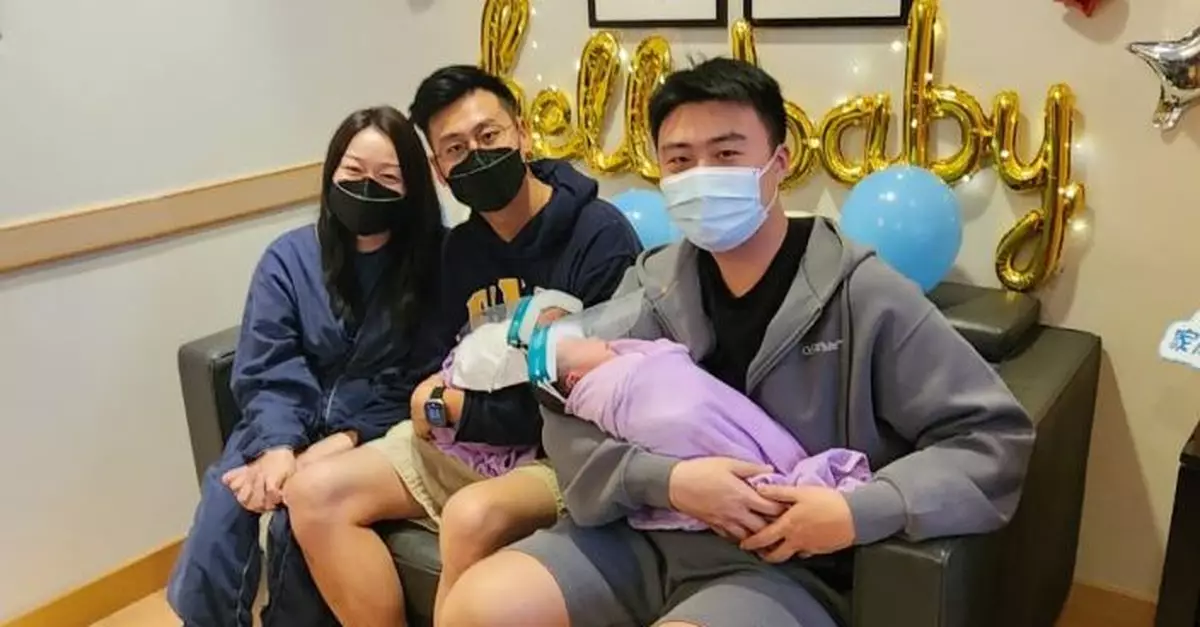 兩男一女馬年BB搶閘出生　仁安男嬰為父母第五胎冀健康快樂成長