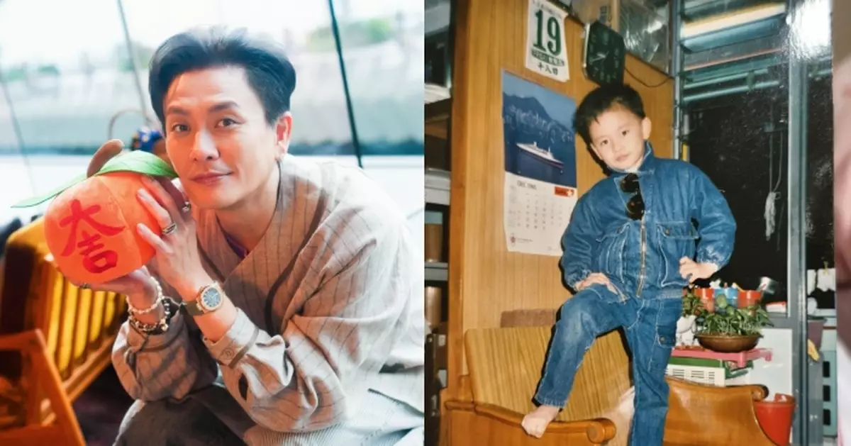 黃宗澤自爆6歲已識擺Pose 童年型仔Look曝光