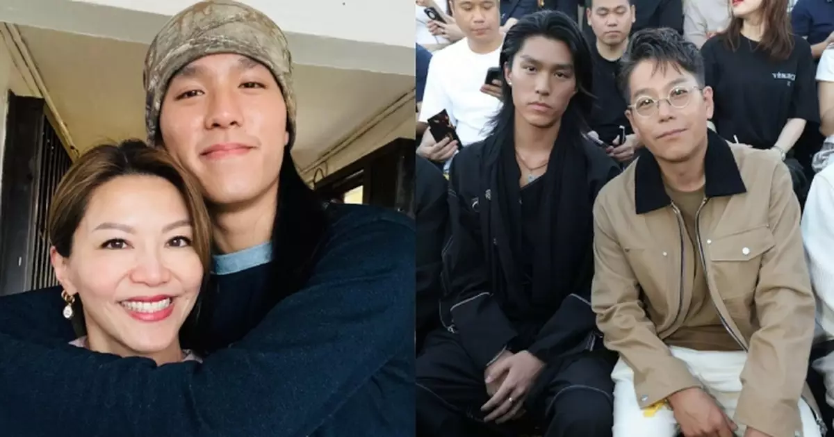 林曉峰22歲大仔林寶被封「最型星二代」 網民激讚：原地出道！