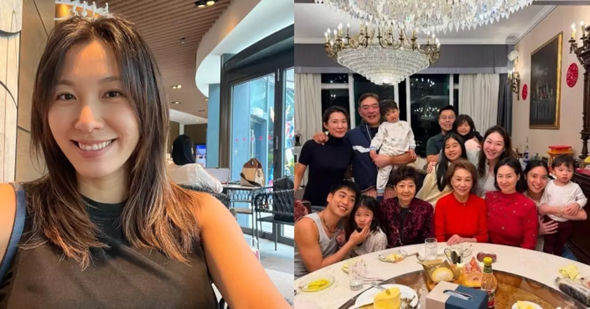 前港姐李美慧低調融入豪門 夫家飯局邀何超瓊作客