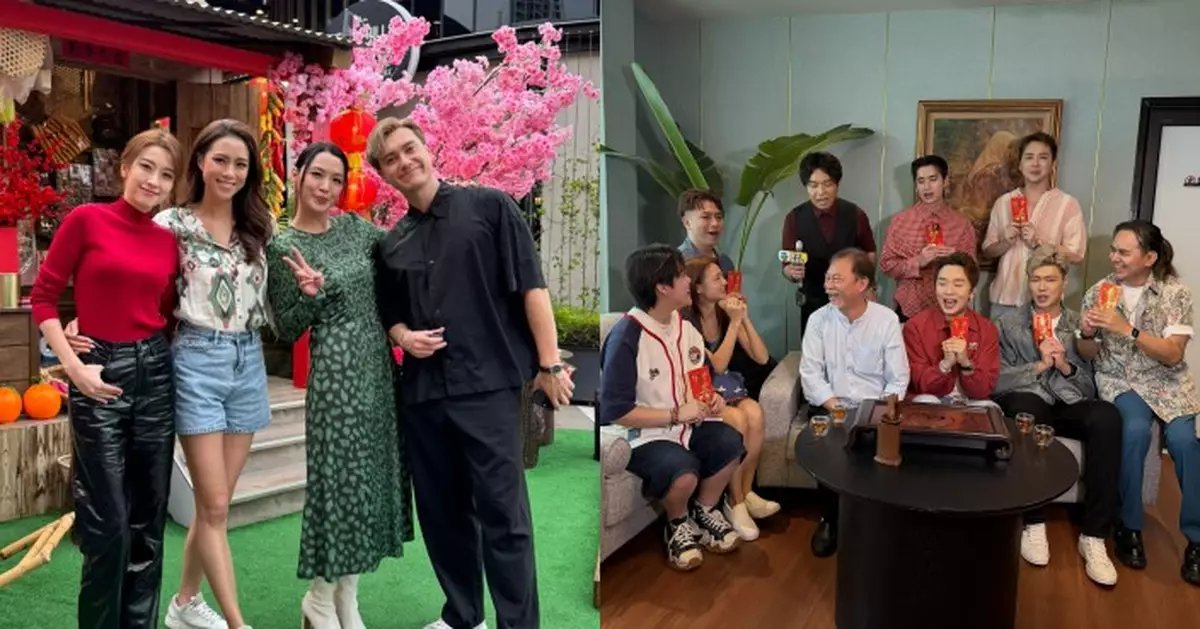 陳煒朱敏瀚劉穎鏇姚子羚走訪馬來西亞新春熱點 「阿燦」廖偉雄驚喜現身