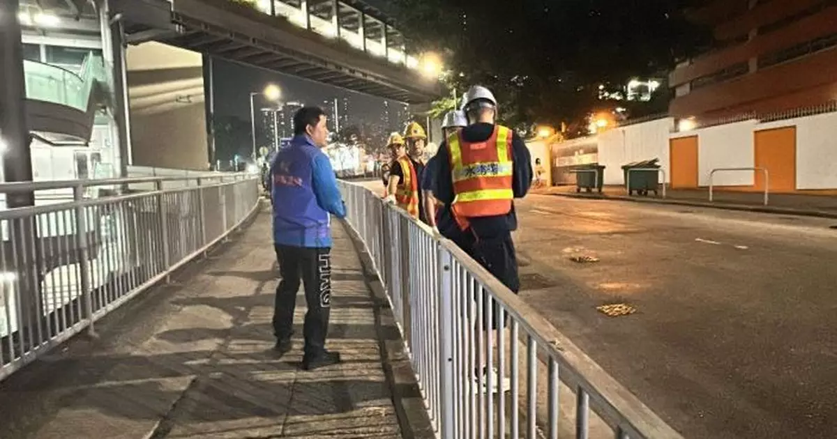 水務署完成何文田緊急水管維修工程   鹹水供應陸續恢復正常