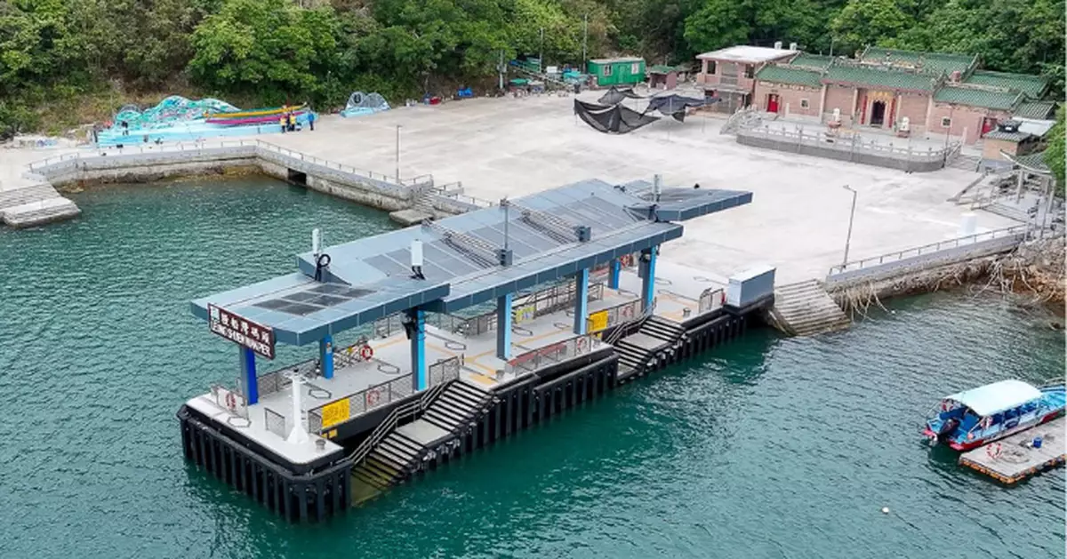 23公眾碼頭改善碼頭計劃10個已完工 增設Wi‑Fi無線充電等新設施