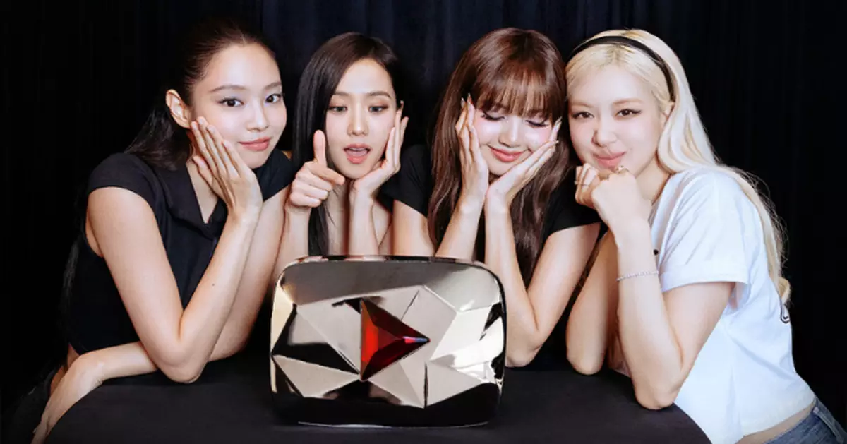 BLACKPINK YouTube訂閱破1億 全球首位摘「紅鑽石」創歷史