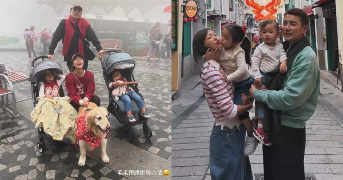 洪氏一家初一「忙」到初五好充實 梁諾妍：新年實在太開心啦！