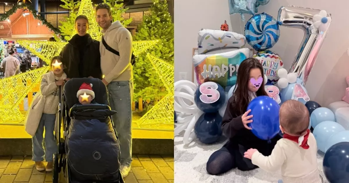 謝婷婷晒相為愛女慶生 7歲Sara樂天又好動